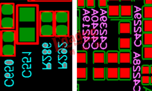 PCB板上的字符